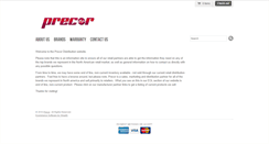 Desktop Screenshot of precor.ca